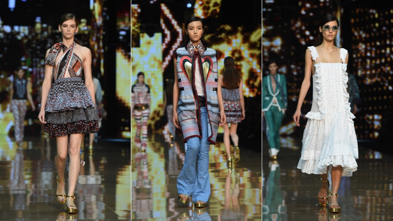 Illustration for article titled Milan Fashion Week: Just Cavalli Is Just Hideous